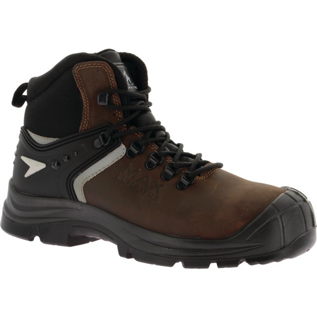 Chaussures de Securite MAX Brown Cuir Travail Intensif S3 39 Lemaitre référence fournisseur 2948089